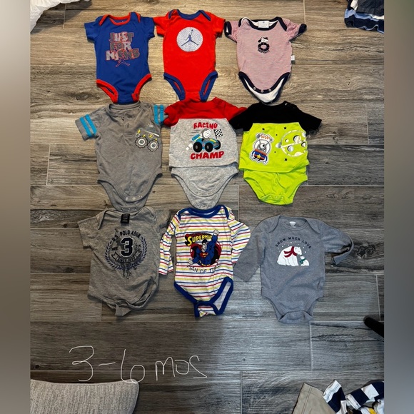 Baby Boy 3 - 6 Month Clothes Lot of 30 Pieces! - Picture 3 of 6